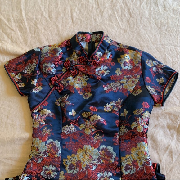 Chinese Qi Pao Mandarin Gown Size S - Picture 5 of 10